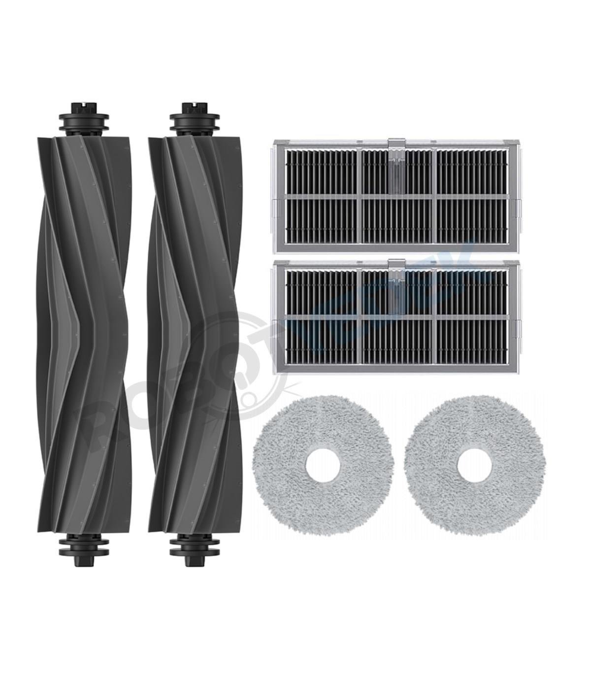 Dreame D20 Ultra Kauçuk Fırça Hepa Filtre Mop Seti-6 Parça