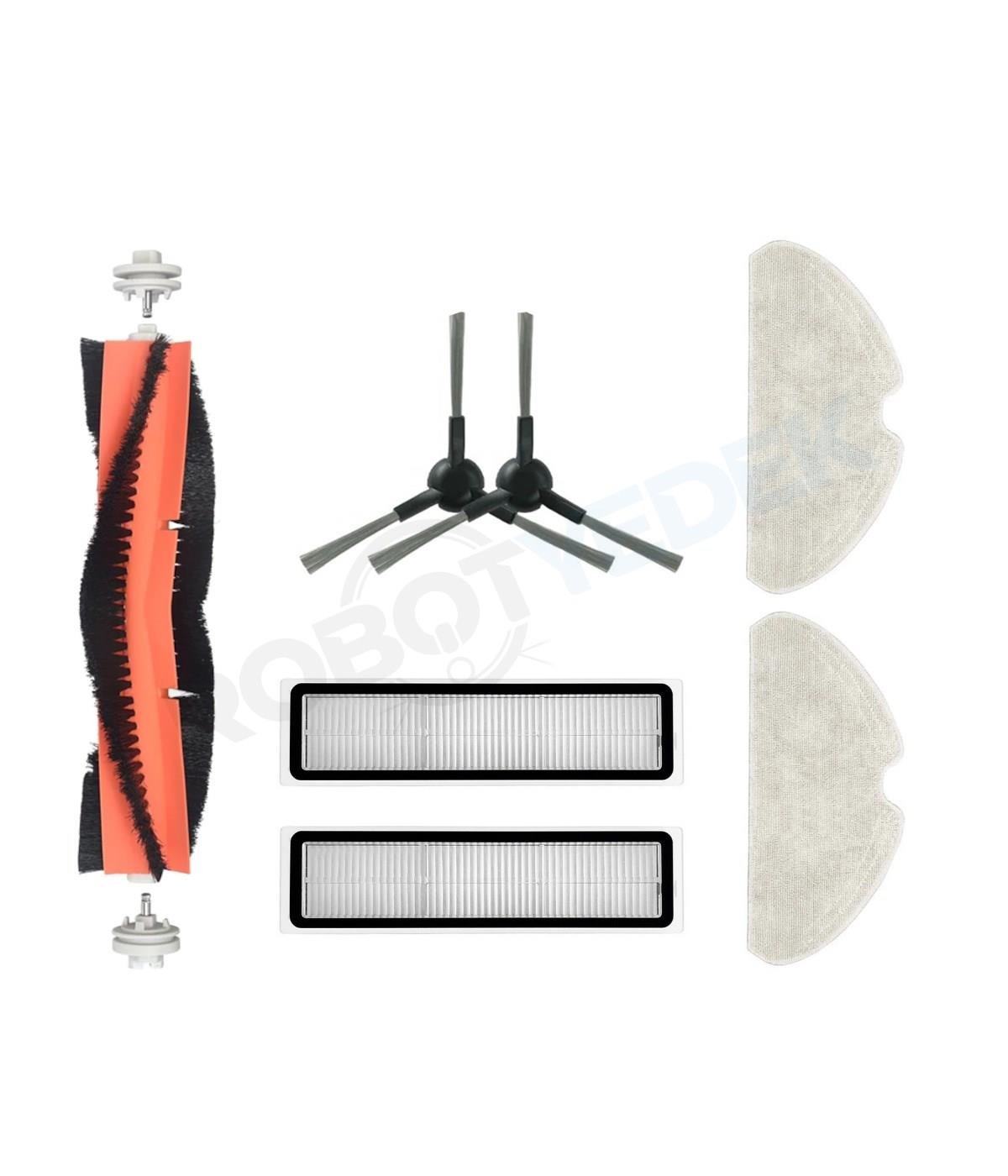 Dreame D9 Max Gen 2 Uyumlu Yedek Fırça Hepa Filtre Mop Seti-7 Parça