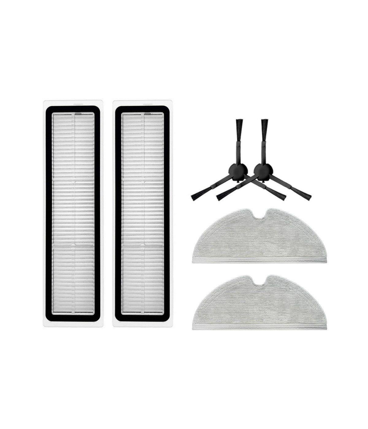 Dreame D9 Max Uyumlu Yedek Hepa Filtre Yan Fırça Mop-6 Parça