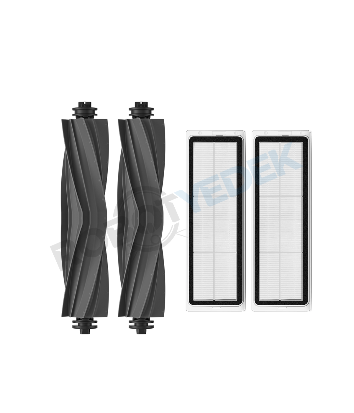 Dreame L10 S Ultra Uyumlu Yedek Kauçuk Ana Fırça ve Hepa Filtre-4 Parça