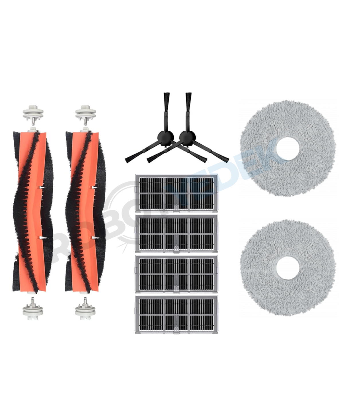 Dreame L10S Pro Ultra Fırça Hepa Filtre Mop Seti-10 Parça