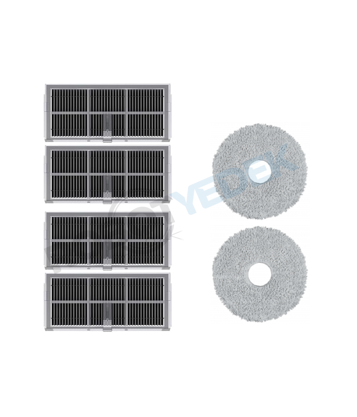 Dreame L10S Pro Ultra Hepa Filtre ve Mop-6 Parça