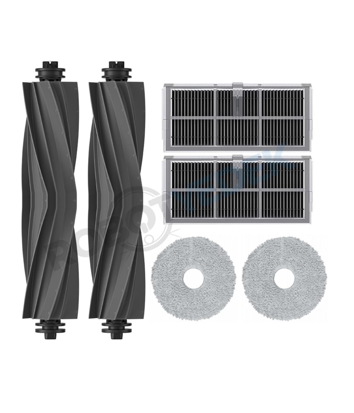 Dreame L10S Pro Ultra Kauçuk Fırça Hepa Filtre Mop Seti-6 Parça