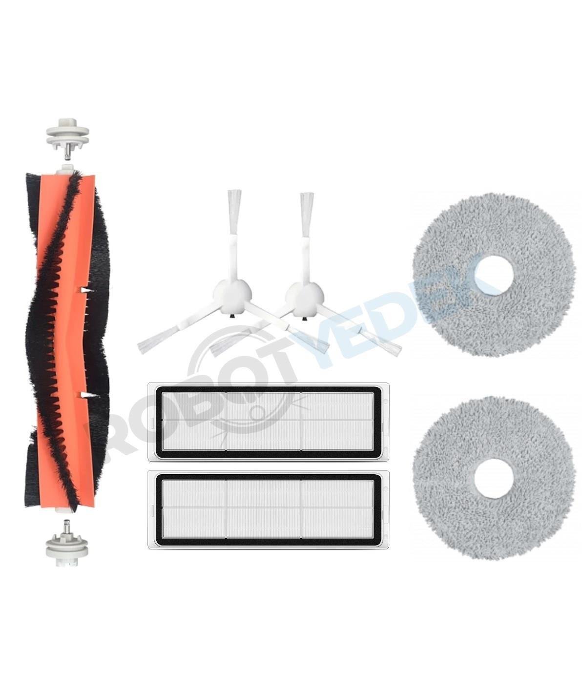 Dreame L10S Ultra Uyumlu Yedek Fırça Hepa Filtre Mop Seti-7 Parça