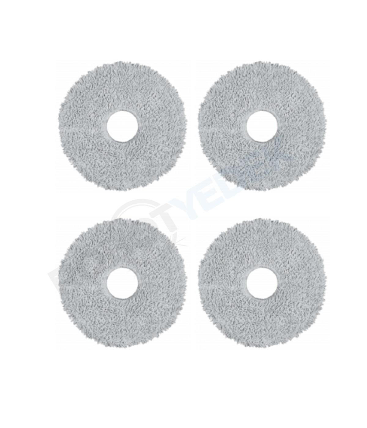 Dreame L40 Ultra Uyumlu Mikrofiber Mop Bez 4 Adet 