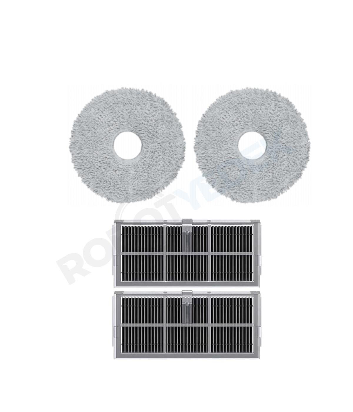 Dreame L40 Ultra Uyumlu Mop ve Hepa Filtre-4 Parça