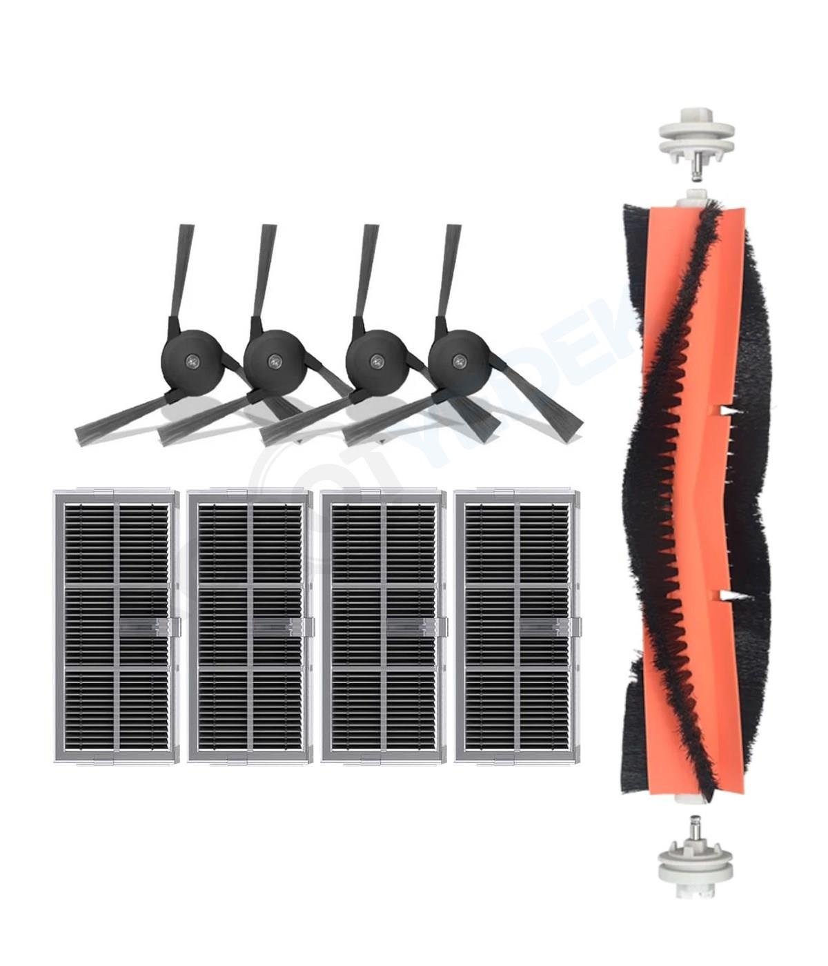 Dreame L40 Ultra Uyumlu Mopsuz Fırça Hepa Filtre Seti-9 Parça