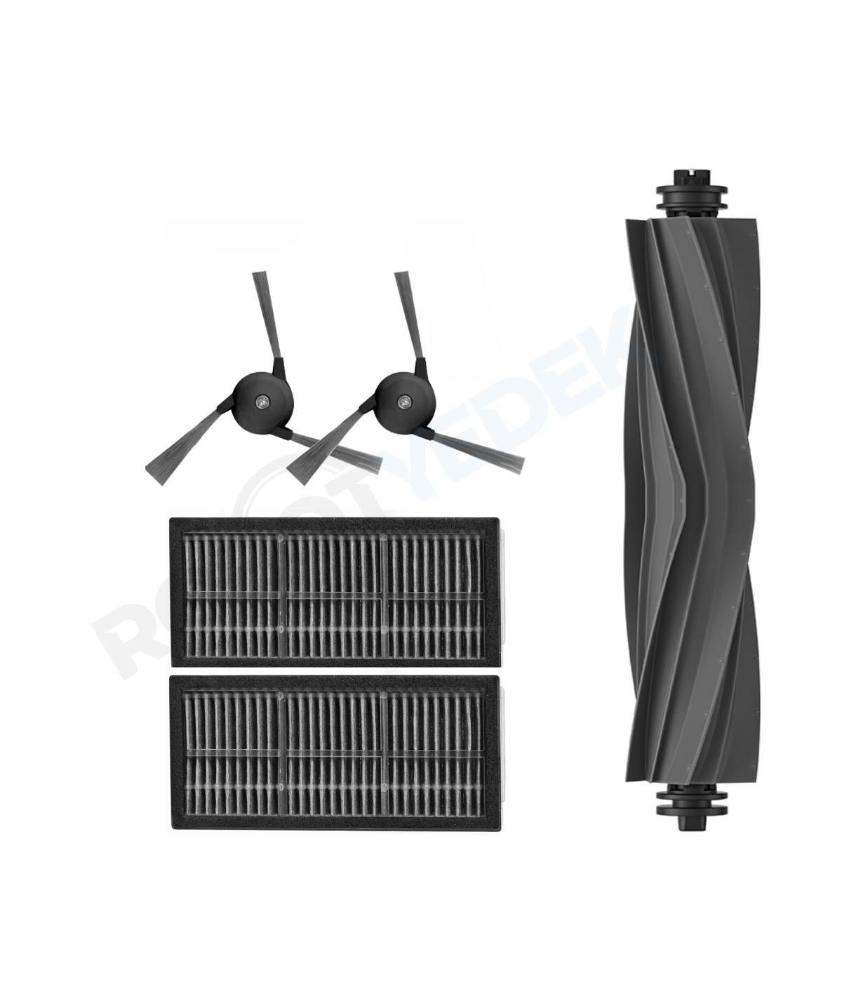 Dreame L40 Ultra Uyumlu Mopsuz Kauçuk Fırça Hepa Filtre Seti-5 Parça