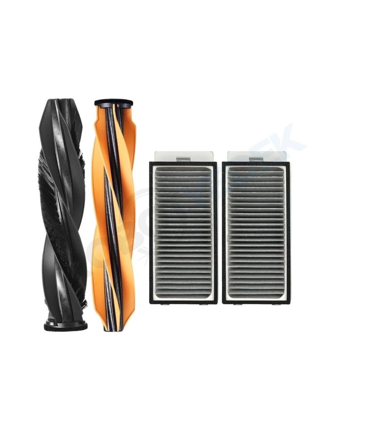 Dreame L40S Pro Ultra (RLL74CE) Ana Fırça Takımı ve Hepa Filtre-3 Parça