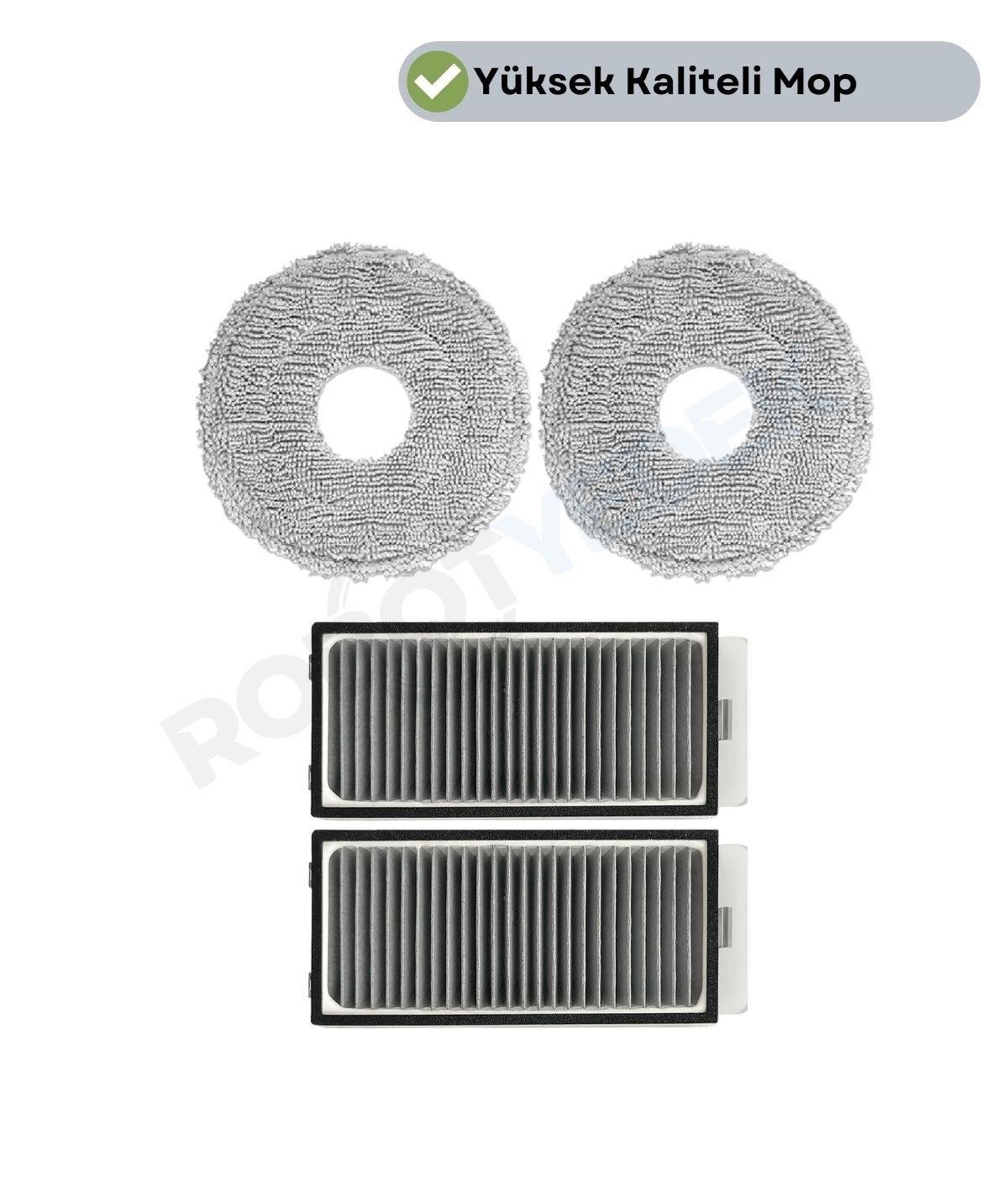 Dreame L40S Pro Ultra (RLL74CE) Mop ve Hepa Filtre-4 Parça