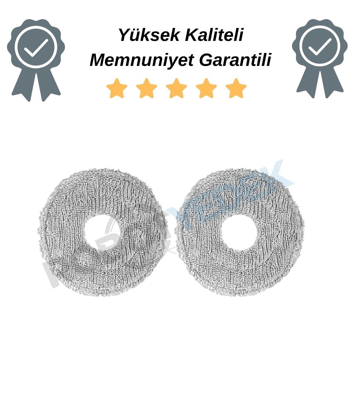 Dreame X50 Ultra (RLX85CE) Uyumlu Mikrofiber Mop Bez 2 Adet 