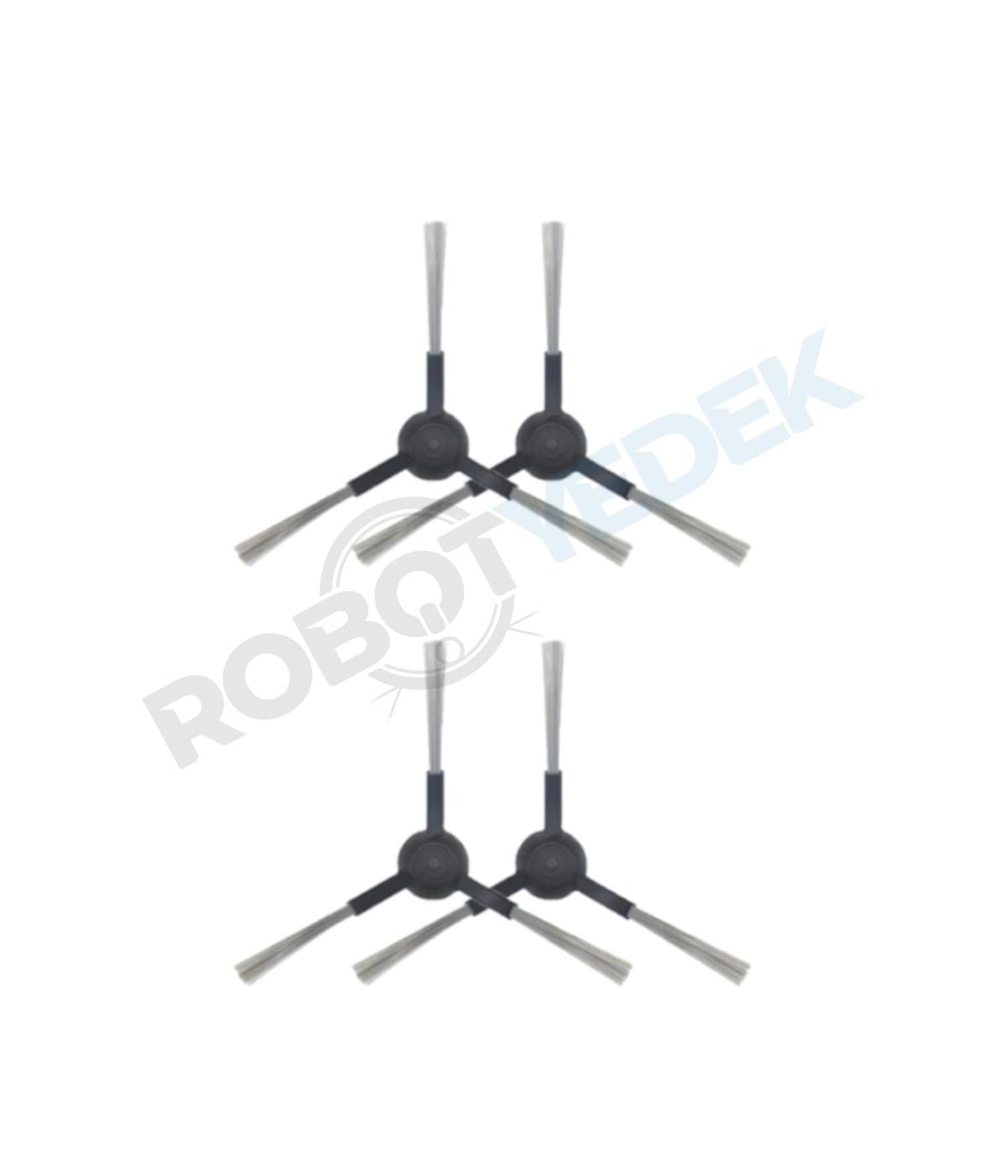Karcher RCV 3 Uyumlu Yedek Yan Fırça-4 Adet