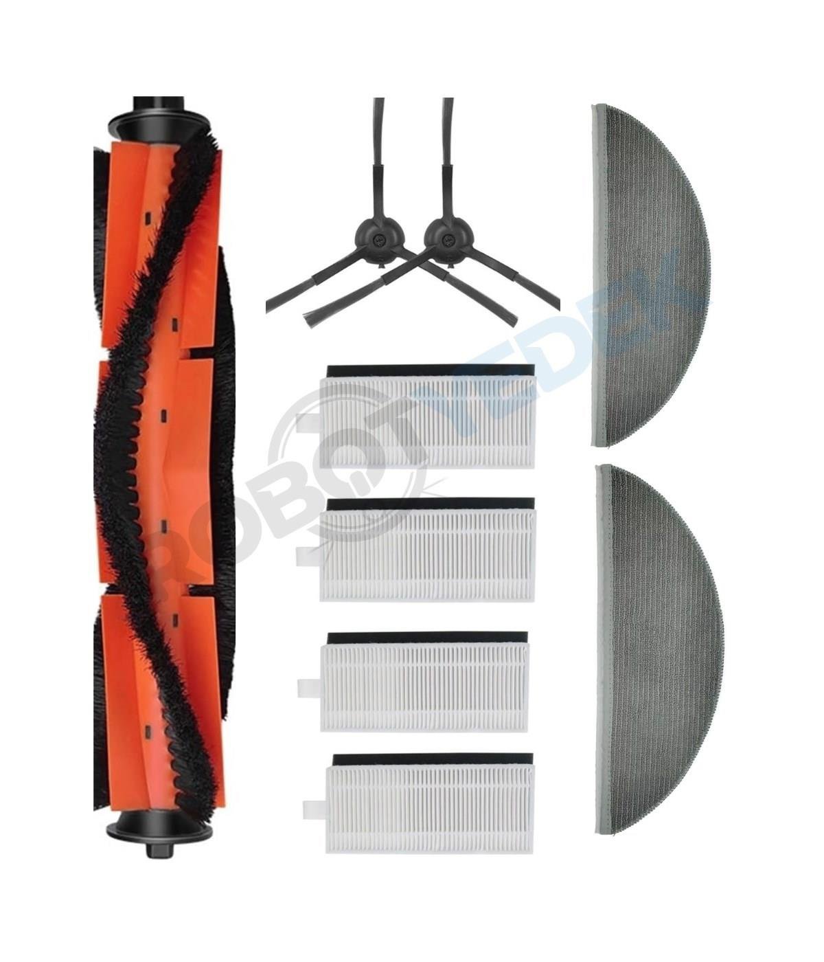 Lydsto R1 Pro Uyumlu Yedek Fırça Hepa Filtre Mop Seti-9 Parça