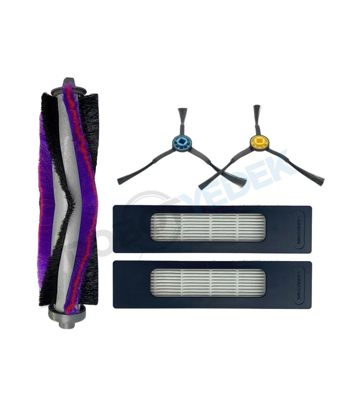 Midea S8 Plus Uyumlu Yedek Fırça Filtre Seti-5 Parça