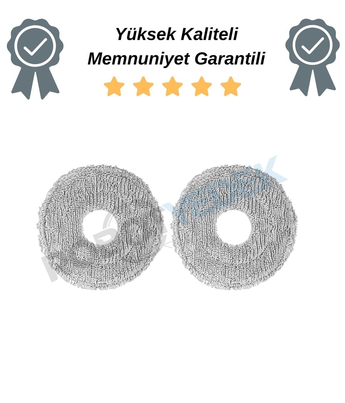 Mova E40 Ultra Uyumlu Mikrofiber Mop Bez 2 Adet 