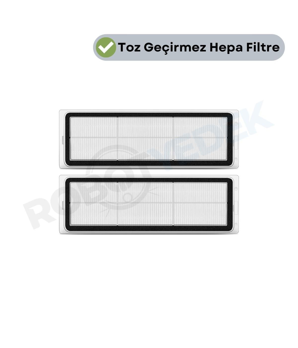Mova S10 Uyumlu Uyumlu 2 Adet Hepa Filtre