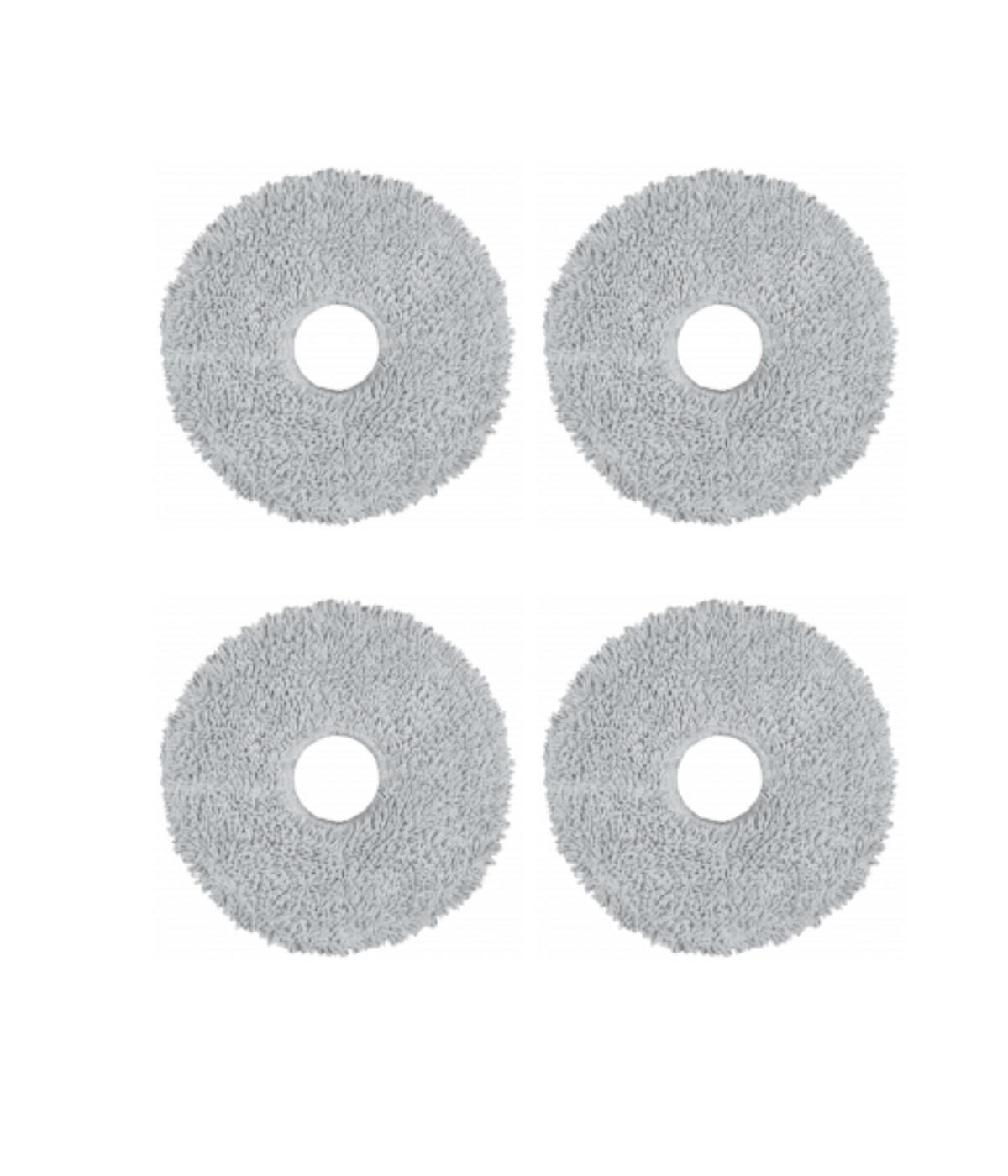Roborock Q Revo Master Uyumlu 4 Adet Mikrofiber Mop Bez