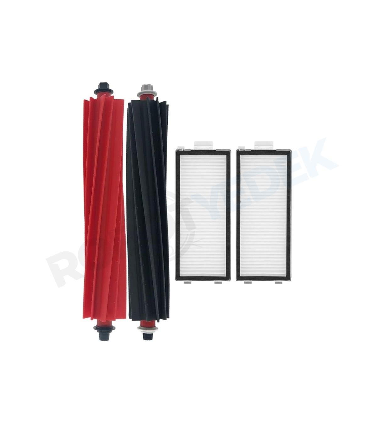 Roborock Q Revo Master Uyumlu Ana Fırça ve Hepa Filtre-3 Parça