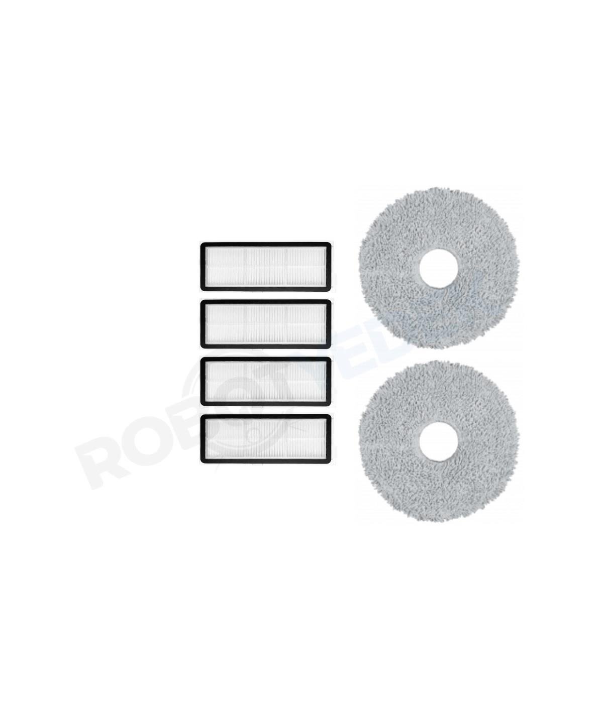 Roborock Q Revo Master Uyumlu Hepa Filtre ve Mop-6 Parça