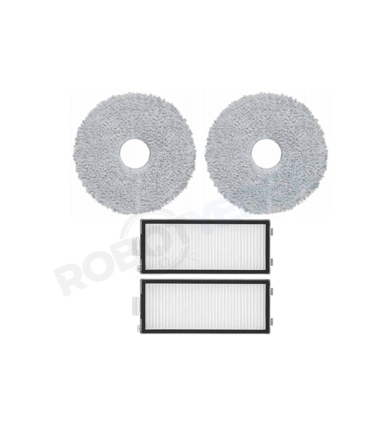 Roborock Q Revo Slim Uyumlu Mop ve Hepa Filtre-4 Parça
