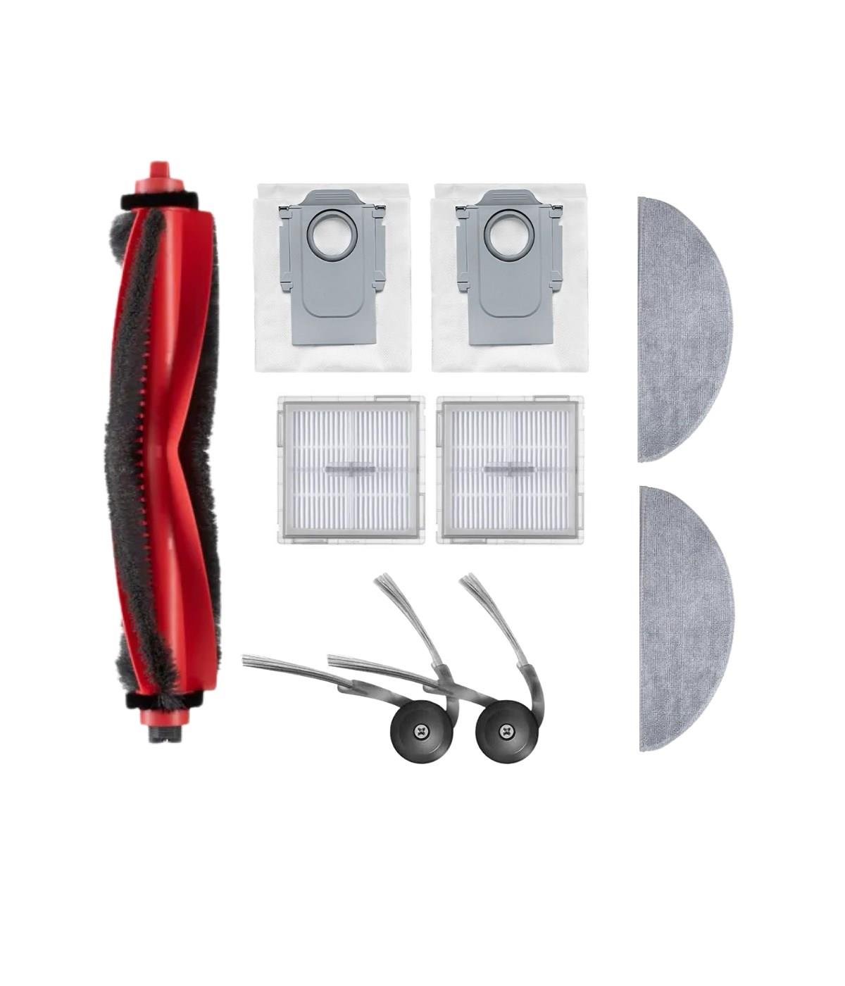 Roborock Q8 Max Pro (2025 Model!)  Ana Fırça, Hepa Filtre  Mop  Yan Fırça Toz Torbası Seti 9 Parça