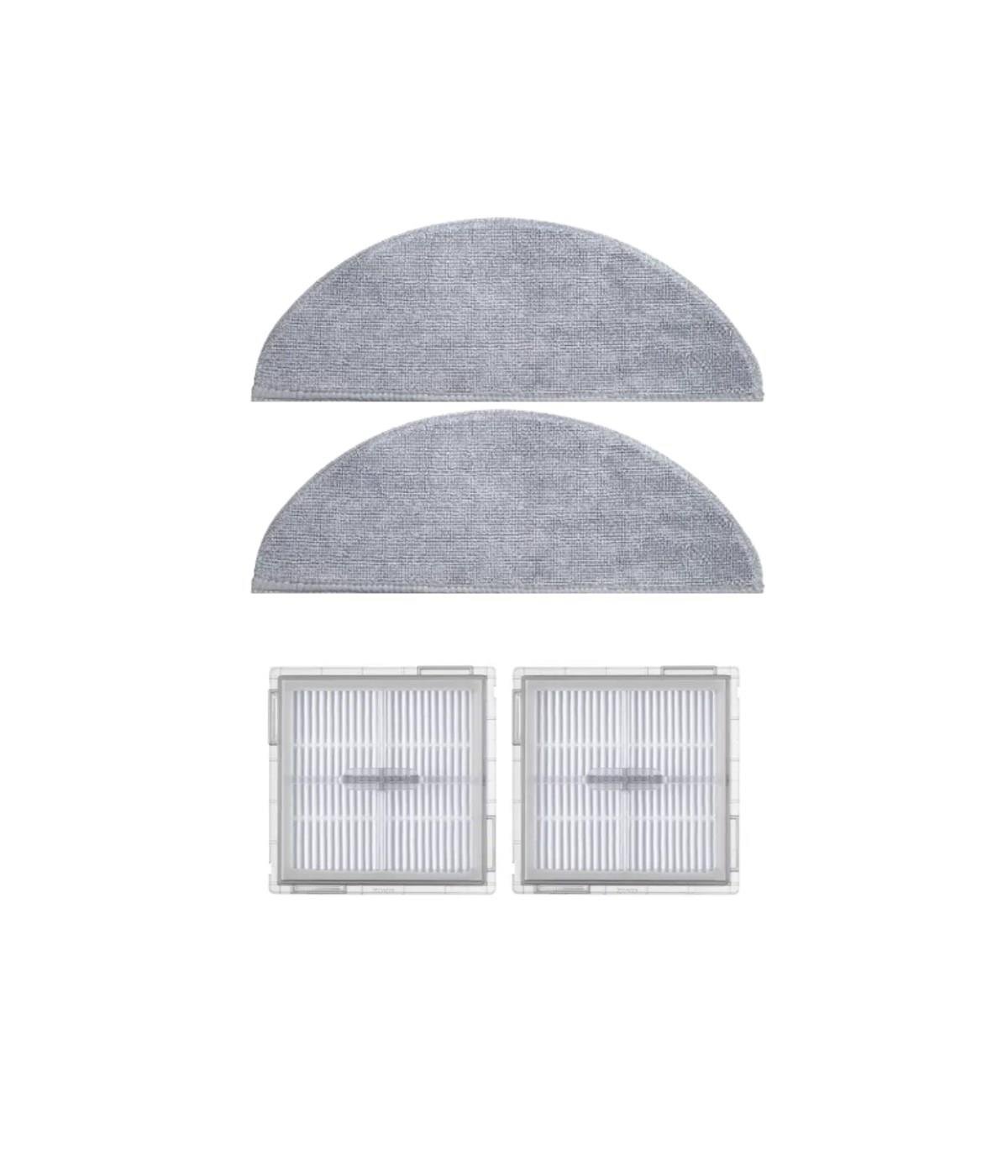 Roborock Q8 Max Pro (2025 Model!) Uyumlu Mop ve Hepa Filtre-4 Parça