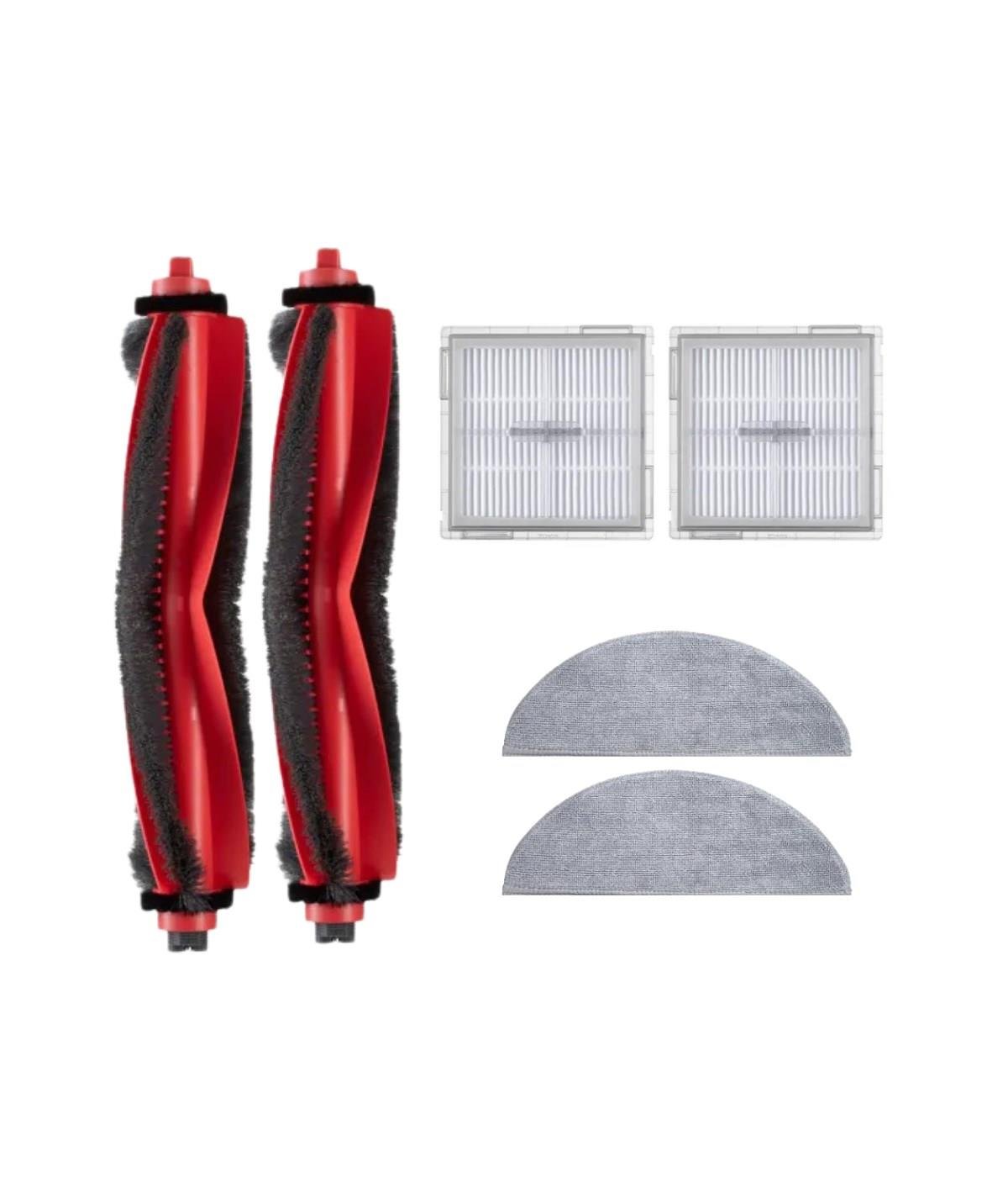 Roborock Q8 Max Pro (2025 Model!) Uyumlu Fırça Hepa Filtre Mop Seti-6 Parça