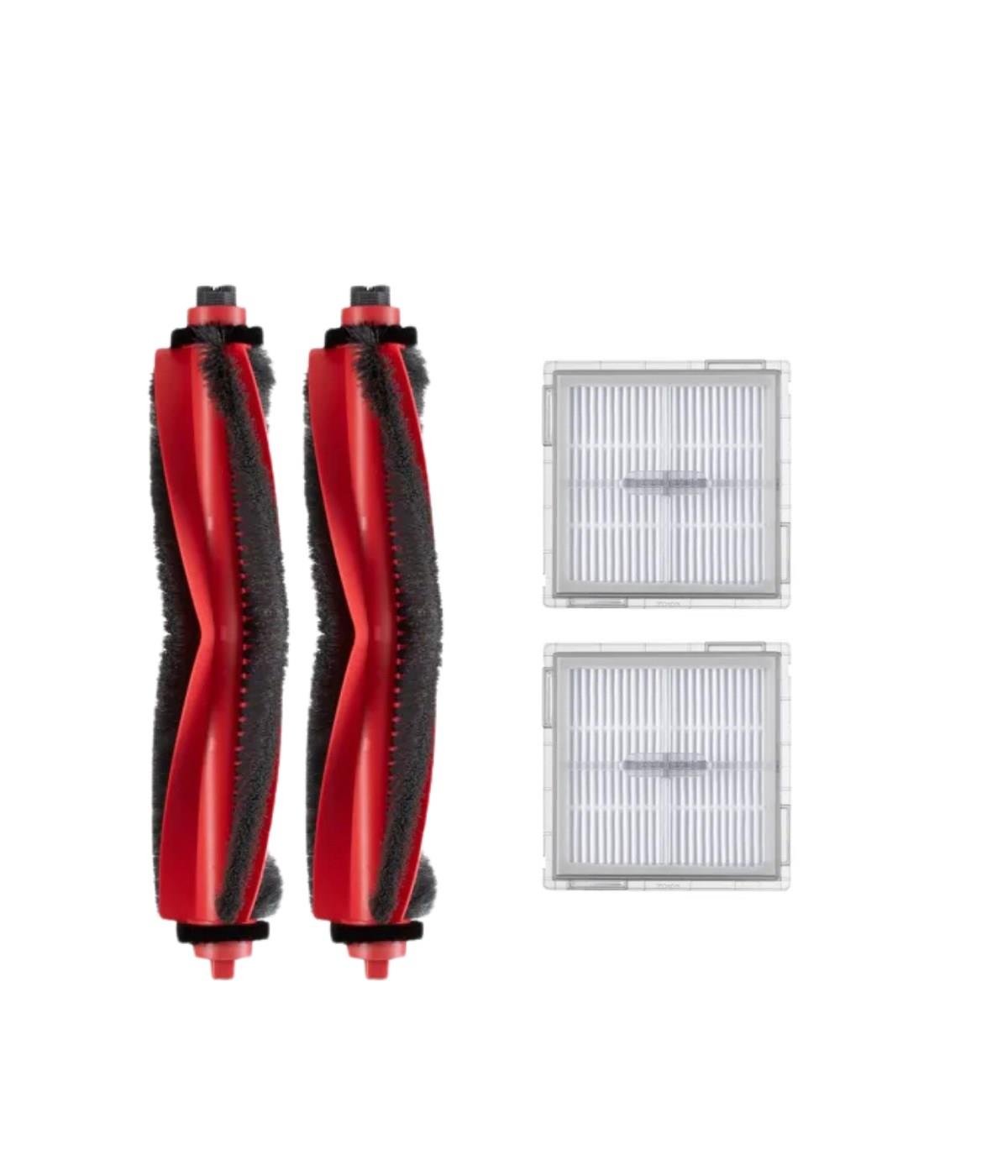 Roborock Q8 Max Pro (2025 Model!) Uyumlu Ana Fırça ve Hepa Filtre-4 Parça