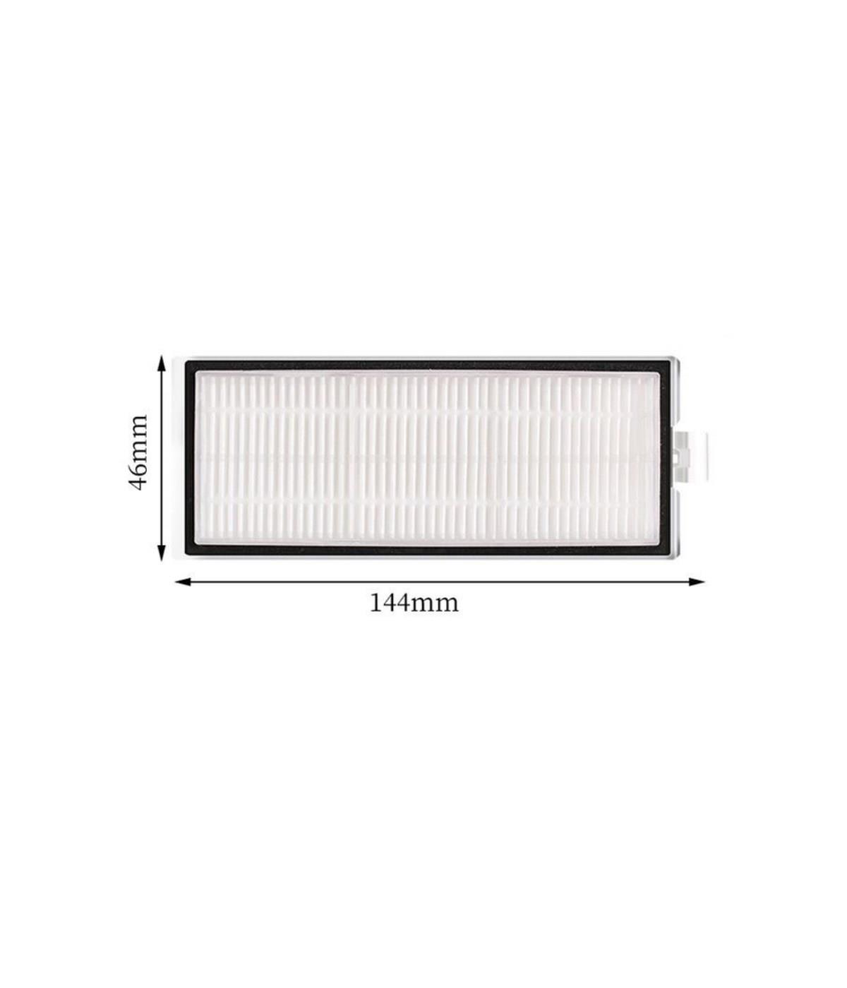 Roborock Q8 Max, Q8 Max Plus Uyumlu Yedek Fırça Hepa Filtre Mop Seti-6 Parça