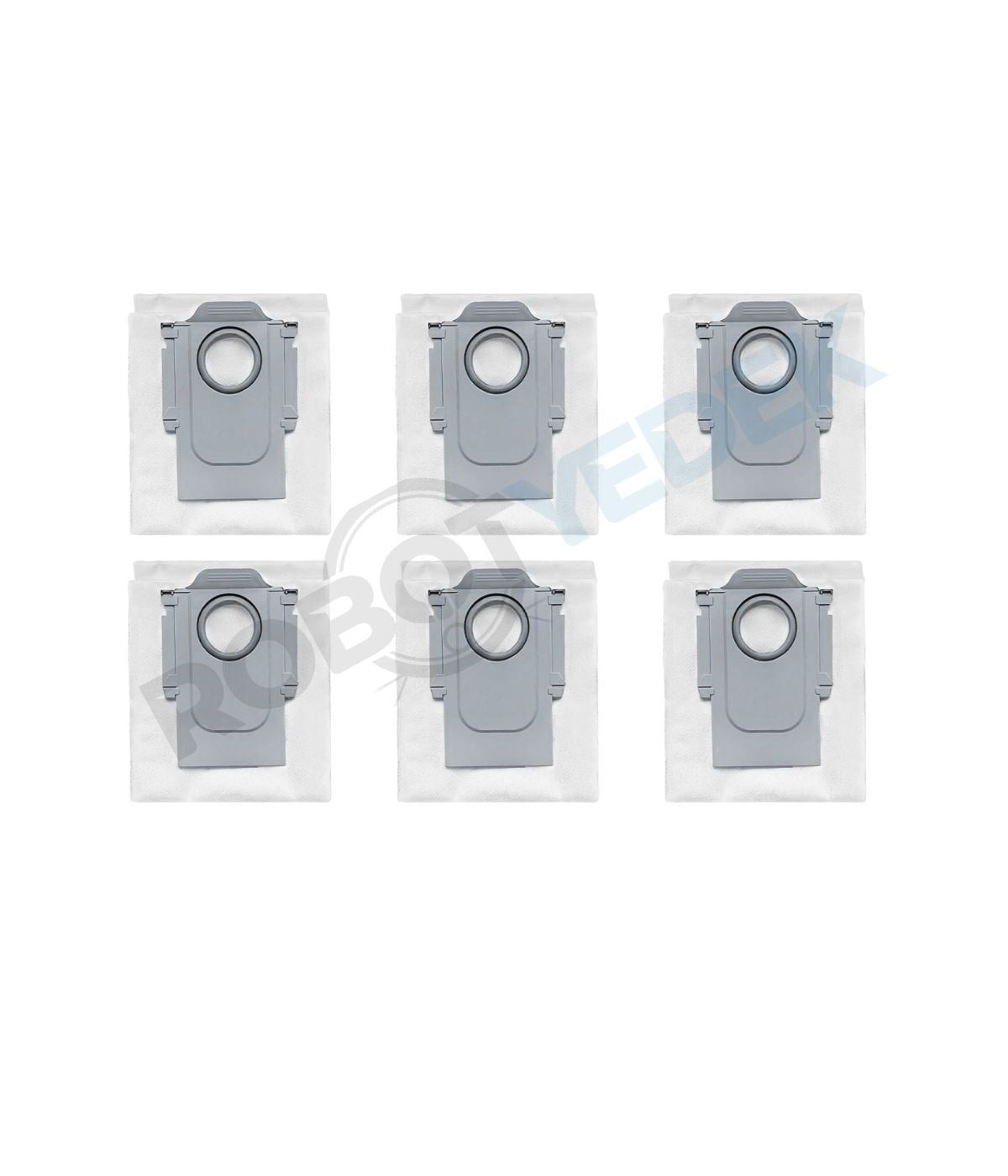 Roborock Q8 Plus RRA0TCP (MAX-PRO DEĞİL!!) Uyumlu Toz torbası -6 Parça 