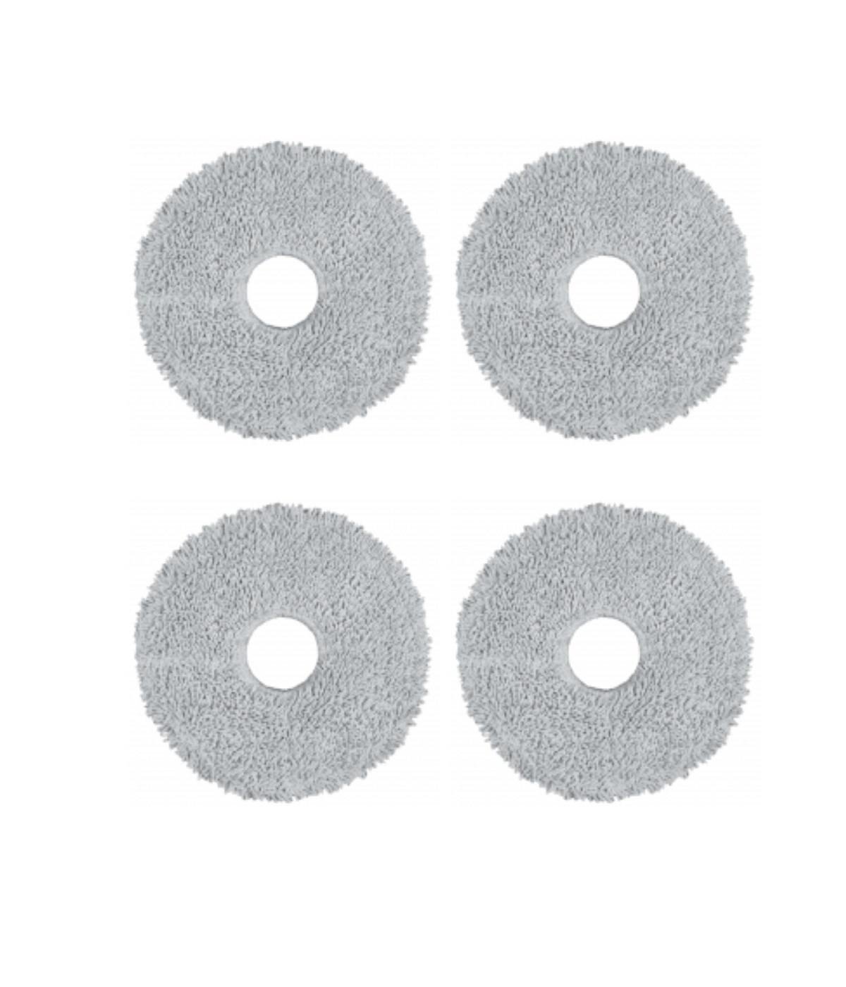 Roborock QRevo Curv Uyumlu 4 Adet Mikrofiber Mop Bez