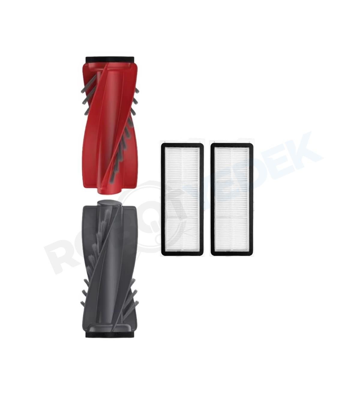 Roborock QRevo Curv Uyumlu Ana Fırça ve Hepa Filtre-3 Parça