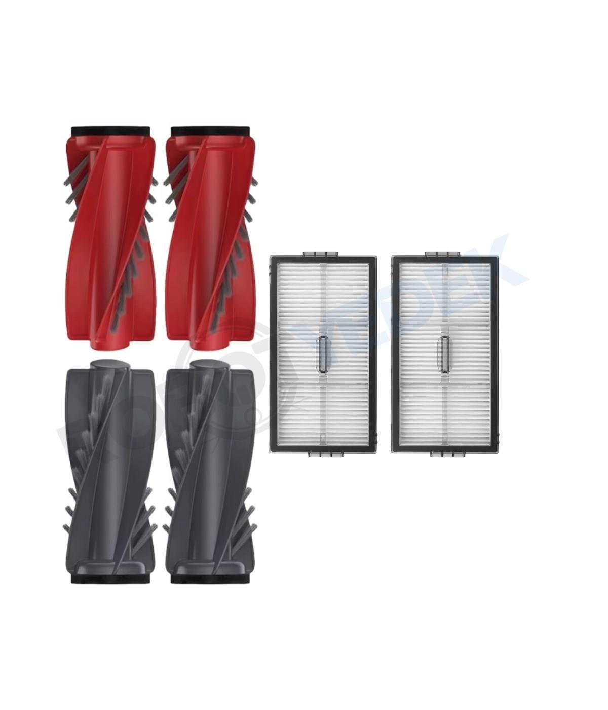 Roborock QRevo CurvX Uyumlu Ana Fırça ve Hepa Filtre-4 Parça