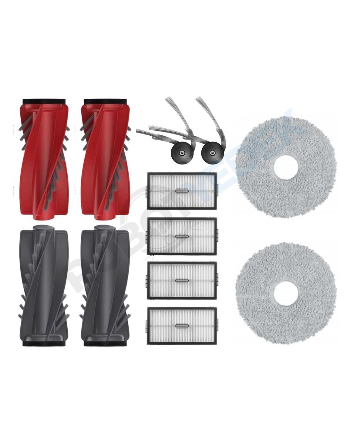 Roborock QRevo CurvX Uyumlu Fırça Hepa Filtre Mop Seti-10 Parça
