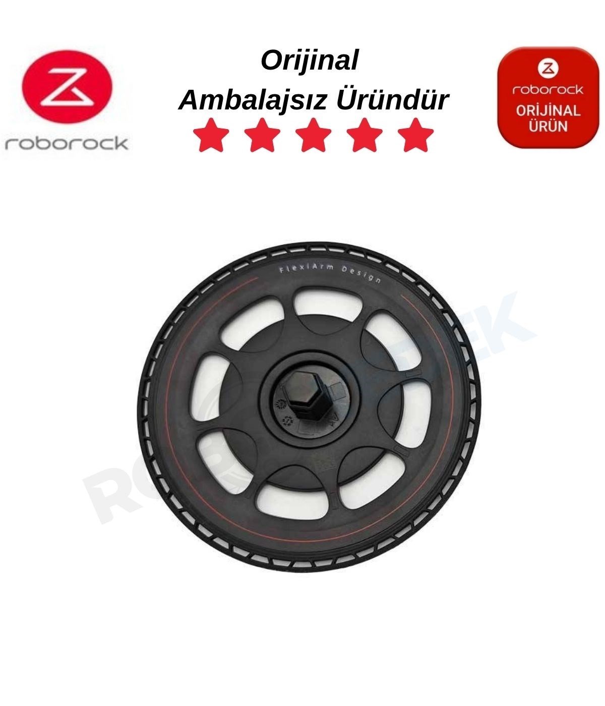 Roborock QRevo Edge 2 Orijinal Mop Tutucu Braket Siyah Renk-2 Adet
