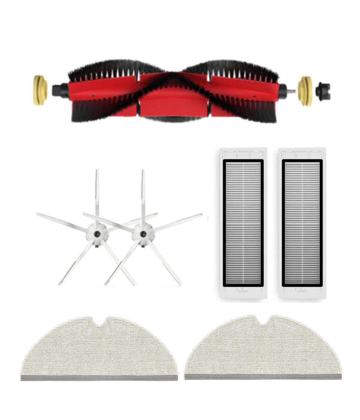 Roborock S5 Max (Beyaz) Uyumlu Yedek Fırça Hepa Filtre Yenileme Seti-7 Parça