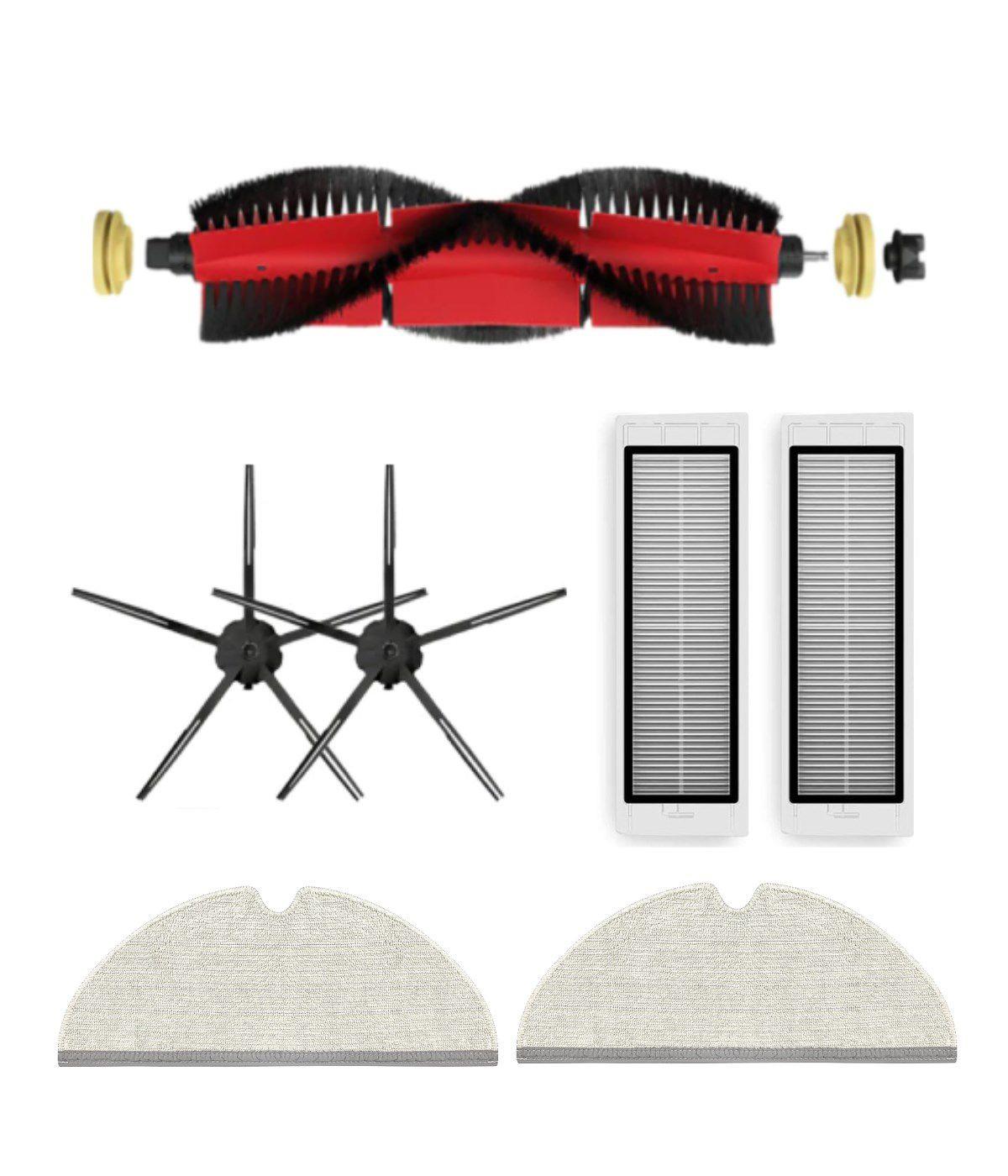 Roborock S5 Max (Siyah) Uyumlu Yedek Fırça Hepa Filtre Yenileme Seti-7 Parça