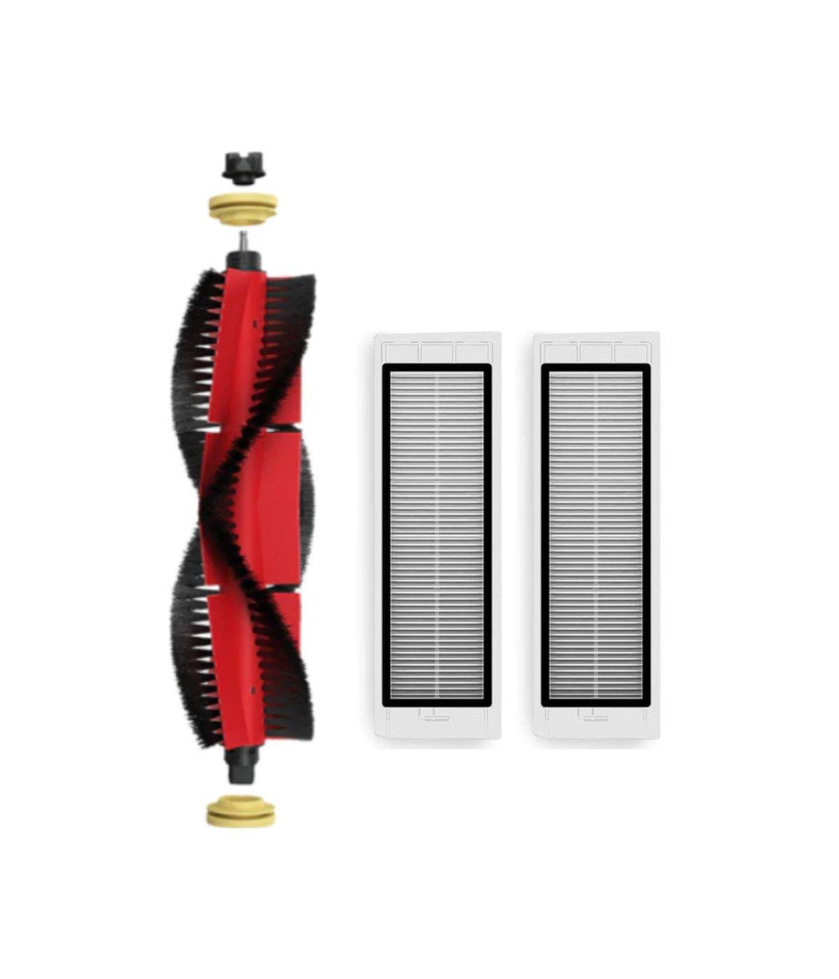 Roborock S5 Max Uyumlu Yedek Ana Fırça ve Hepa Filtre-3 Parça