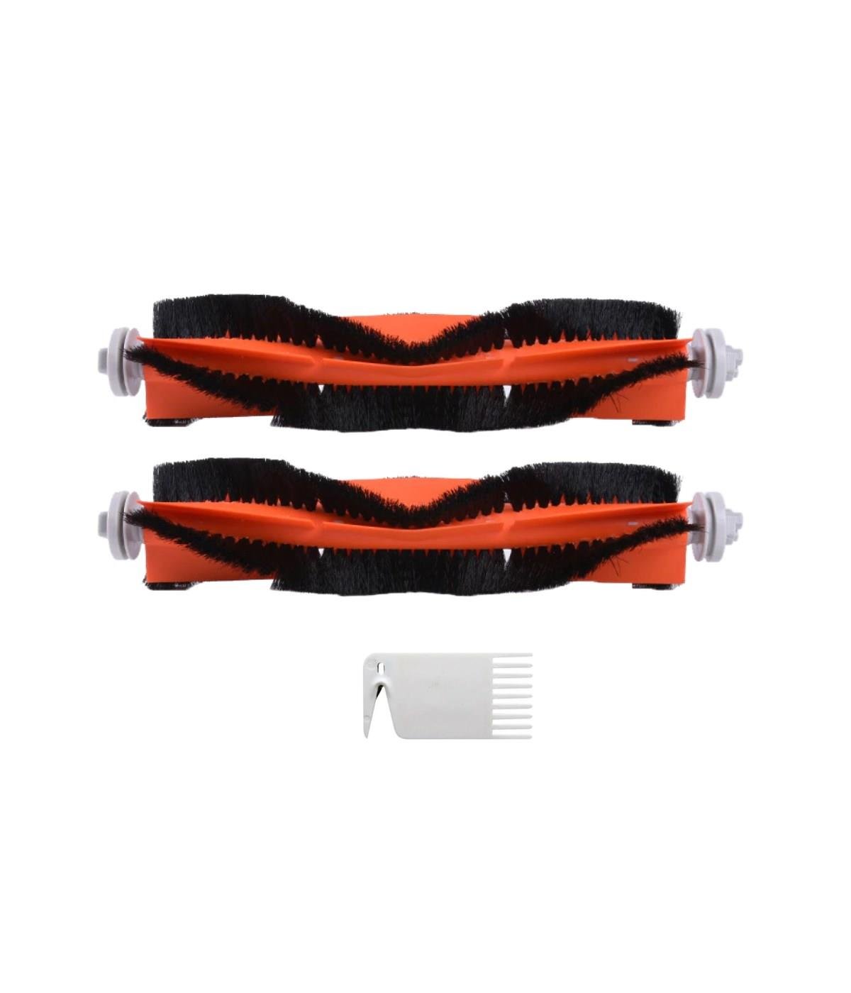 Roborock S50/S55 Uyumlu Yedek Ana Fırça ve Temizleme Tarağı-3 Parça