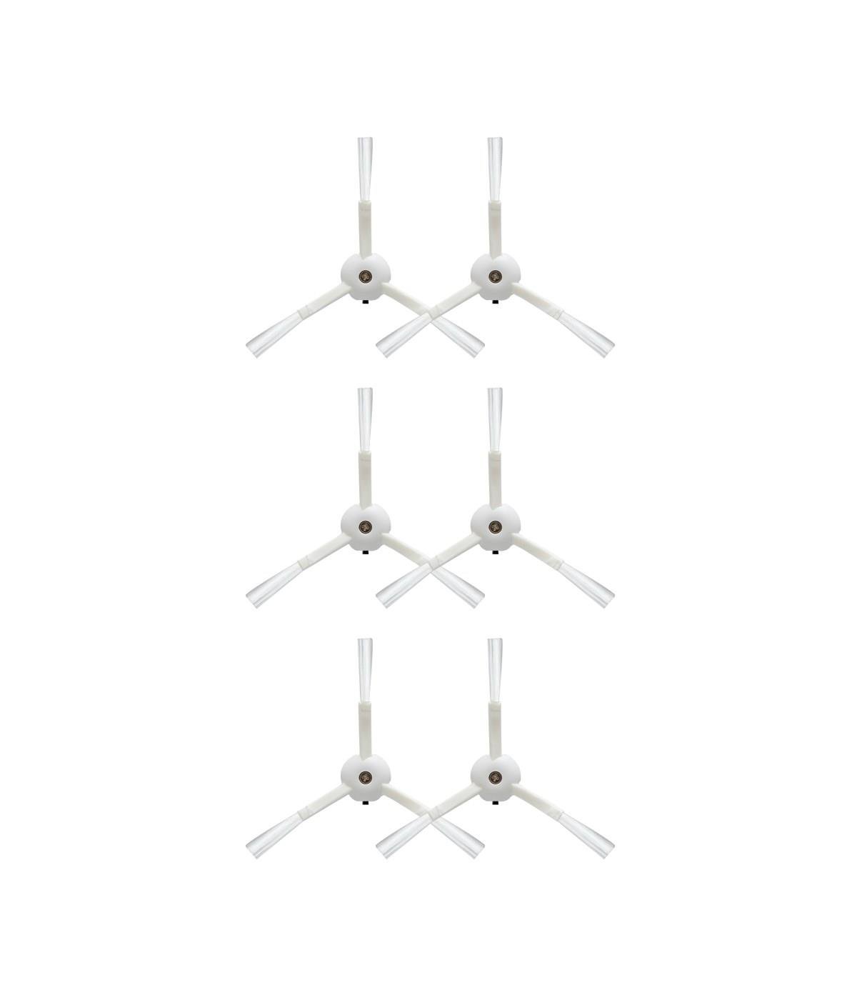 Roborock S50/S55 Uyumlu Yedek Yan Fırça-6 Parça