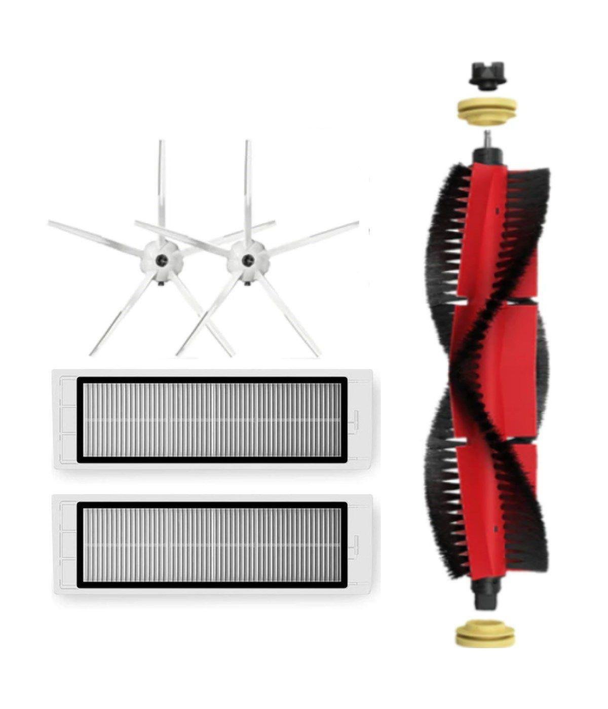 Roborock S6/S6 Pure Uyumlu Yedek Fırça Filtre Seti-5 Parça