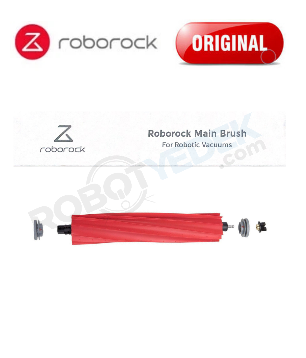 Roborock S7 Uyumlu Orijinal 1 Adet Ana Fırça