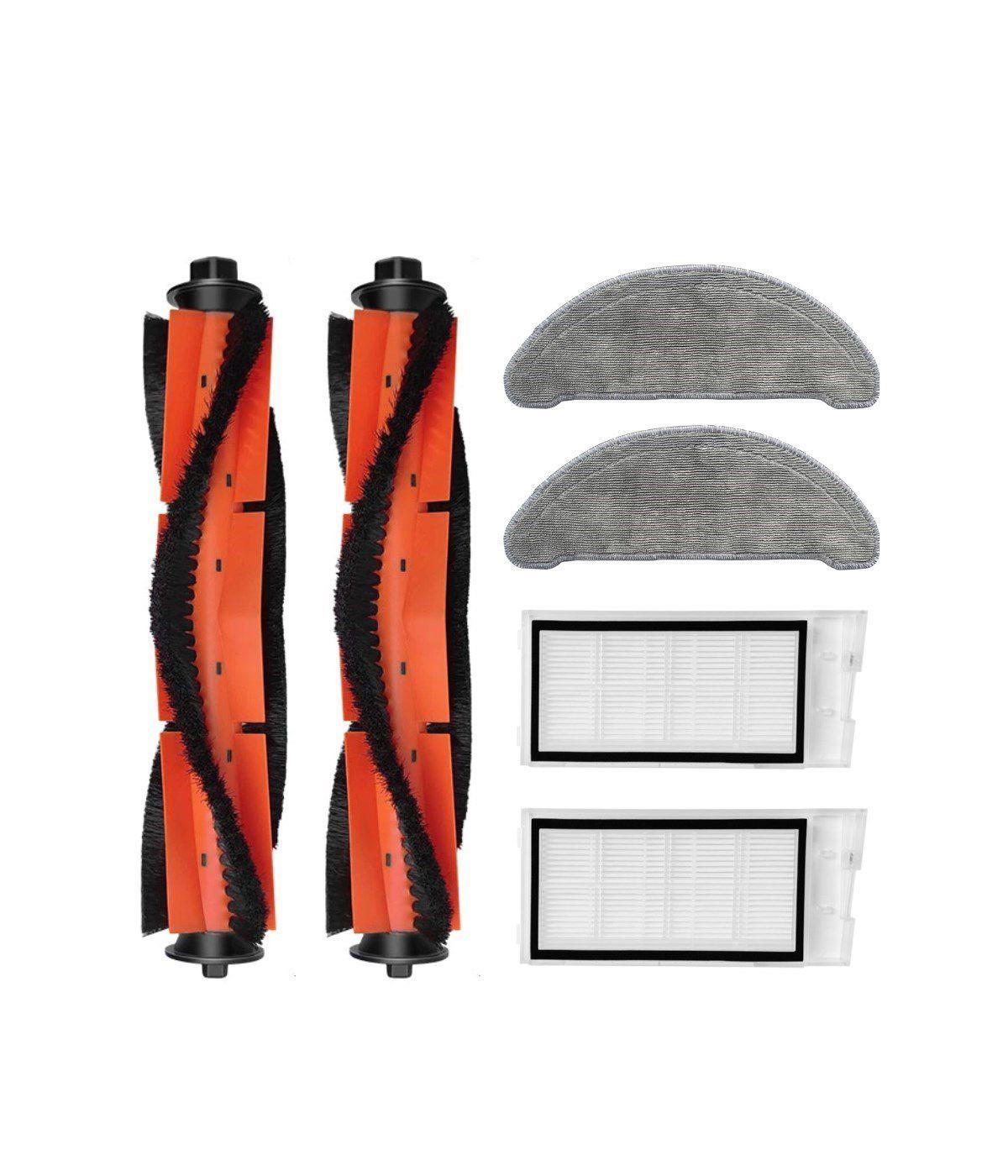 Roidmi Eve Vacuum Mop Uyumlu Yedek Fırça Filtre Mop Seti-6 Parça