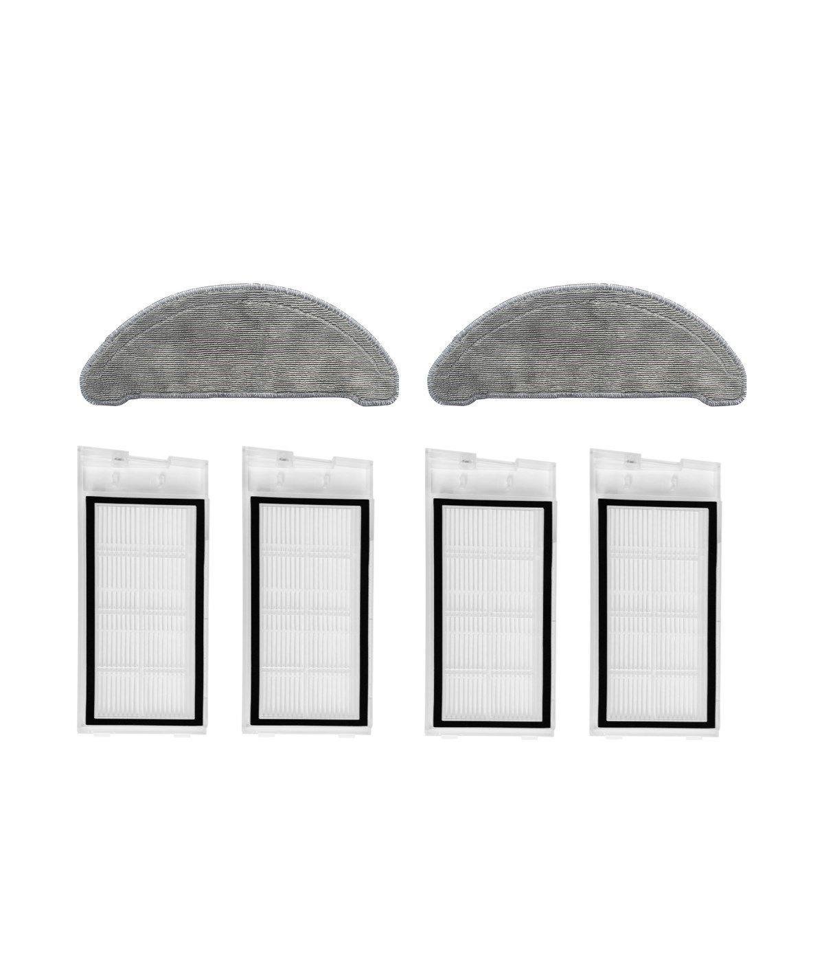 Roidmi Eve Vacuum Mop Uyumlu Yedek Hepa Filtre ve Mop-6 Parça