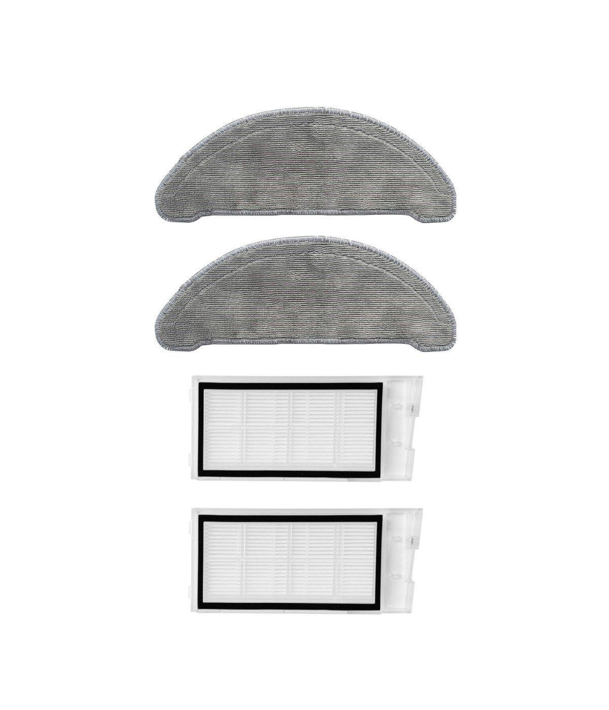 Roidmi Eve Vacuum Mop Uyumlu Yedek Hepa Filtre ve Mop-4 Parça