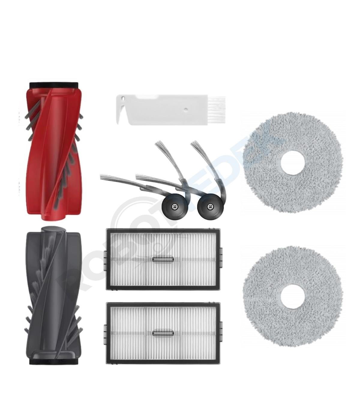 Saros 10R Uyumlu Fırça Hepa Filtre Mop Seti-8 Parça