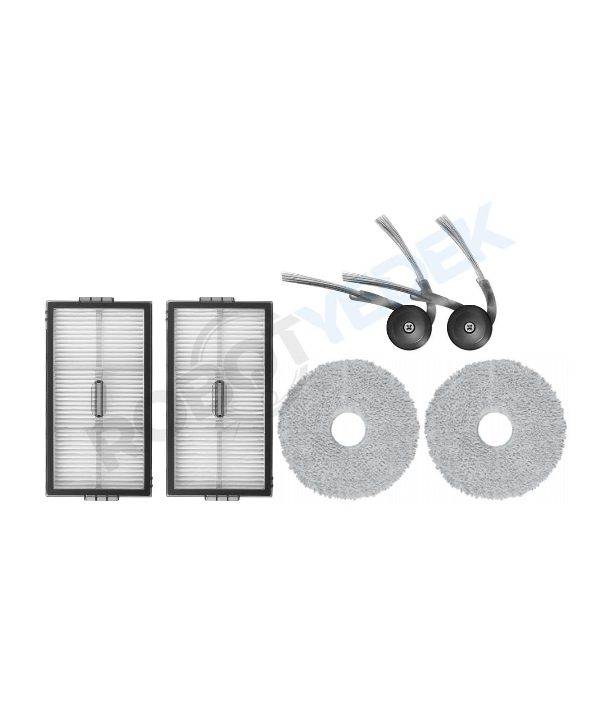 Saros 10R Uyumlu Hepa Filtre Yan Fırça Mop-6 Parça