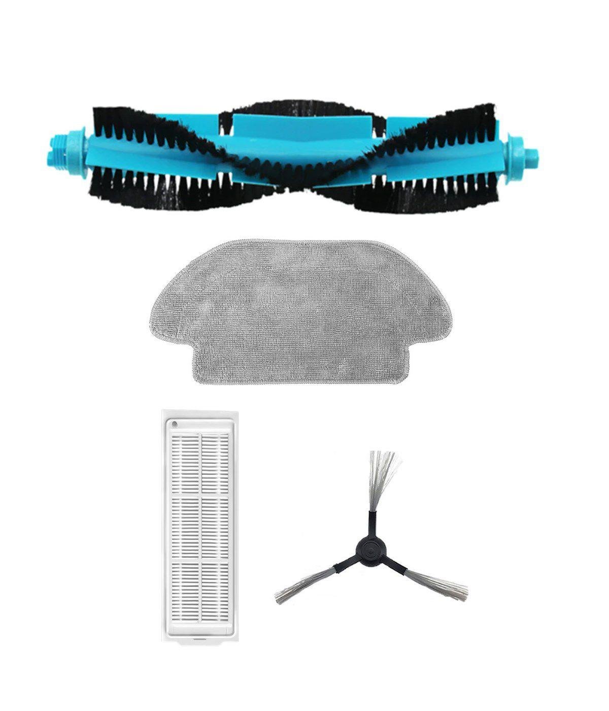 Viomi V2 PRO Uyumlu Yedek Fırça Filtre Mop Seti-4 Parça