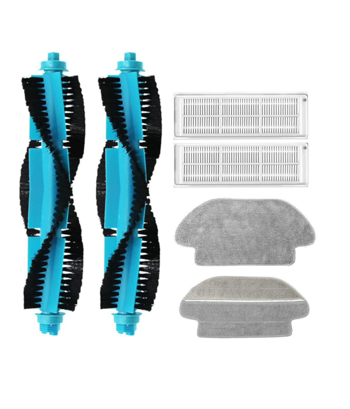 Viomi V2 PRO Uyumlu Yedek Fırça Hepa Filtre Mop Seti-6 Parça