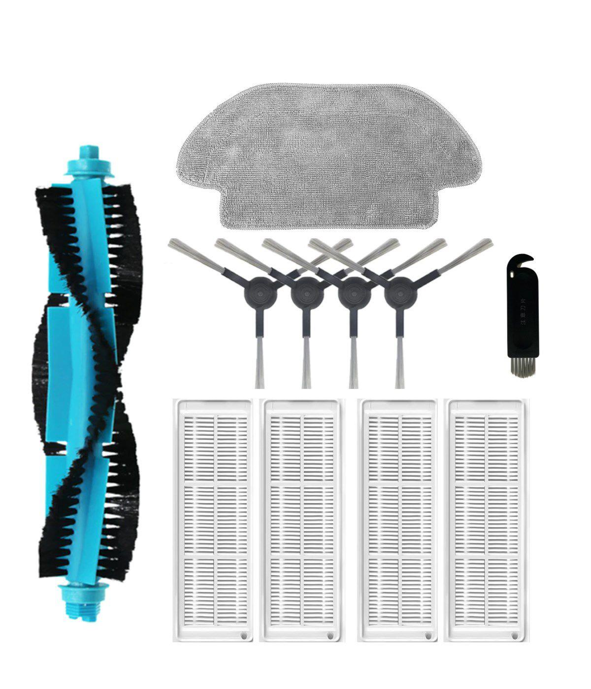 Viomi V2 PRO Uyumlu Yedek Fırça Hepa Filtre Mop Seti-11 Parça